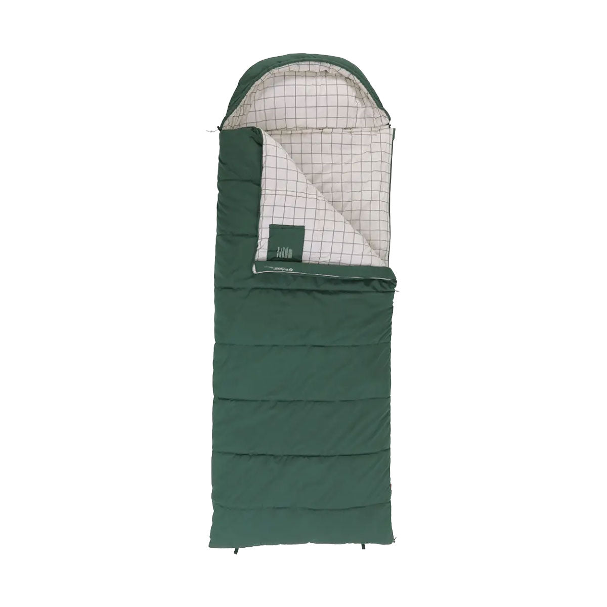 Outwell Camper Prime Sleeping Bag - Green Sleeping Bags Outwell