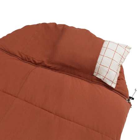 Outwell Camper Lux Sleeping Bag - Red Sleeping Bags Outwell