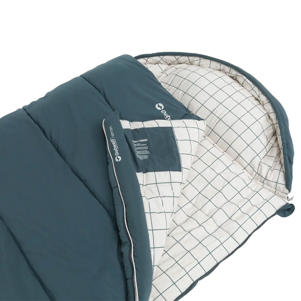Outwell Camper Supreme Sleeping Bag - Blue Sleeping Bags Outwell