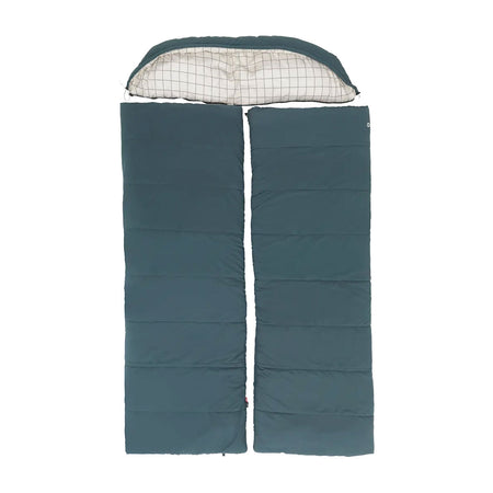 Outwell Camper Lux Double Sleeping Bag - Blue Sleeping Bags Outwell