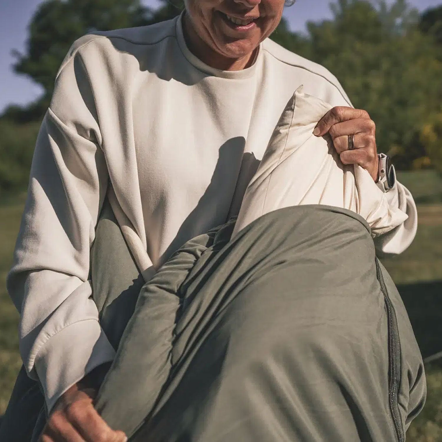 Outwell Constellation Lux Sleeping Bag - Green Sleeping Bags Outwell