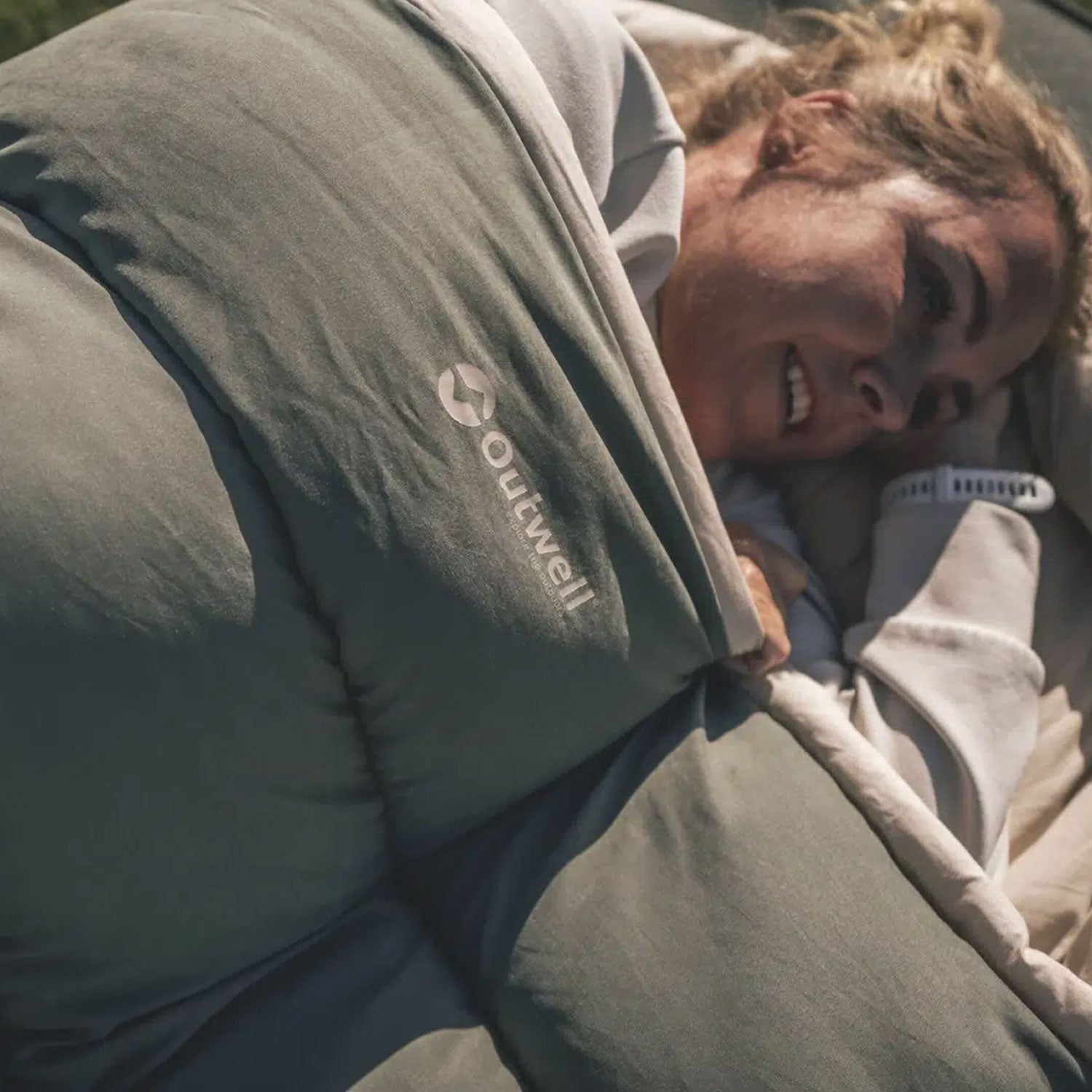 Outwell Constellation Lux Sleeping Bag - Green Sleeping Bags Outwell