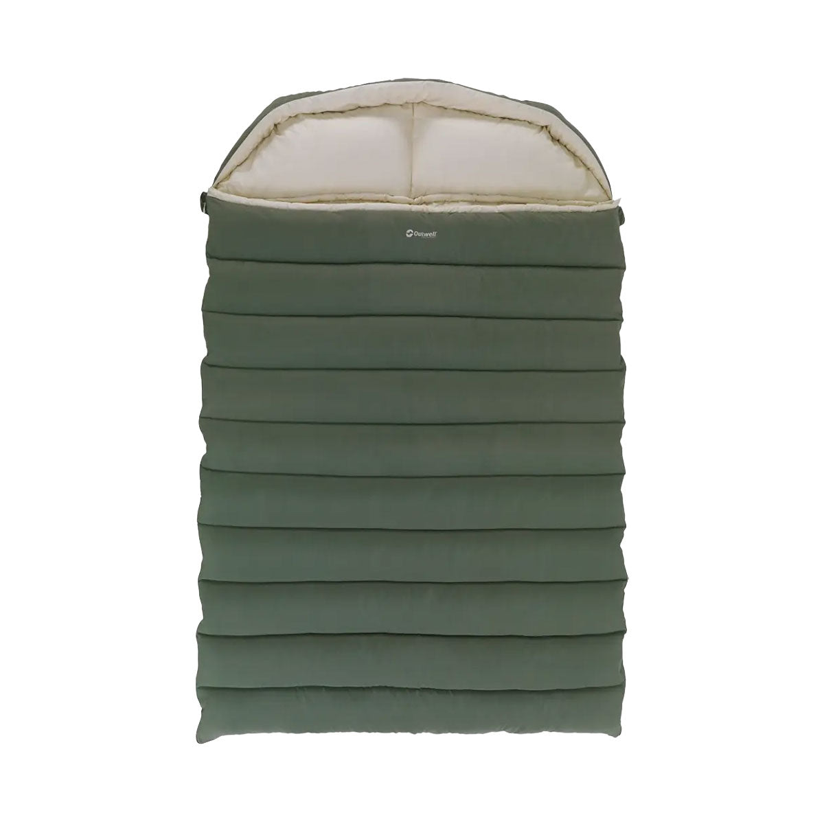 Outwell Constellation Lux Double Sleeping Bag - Green Sleeping Bags Outwell