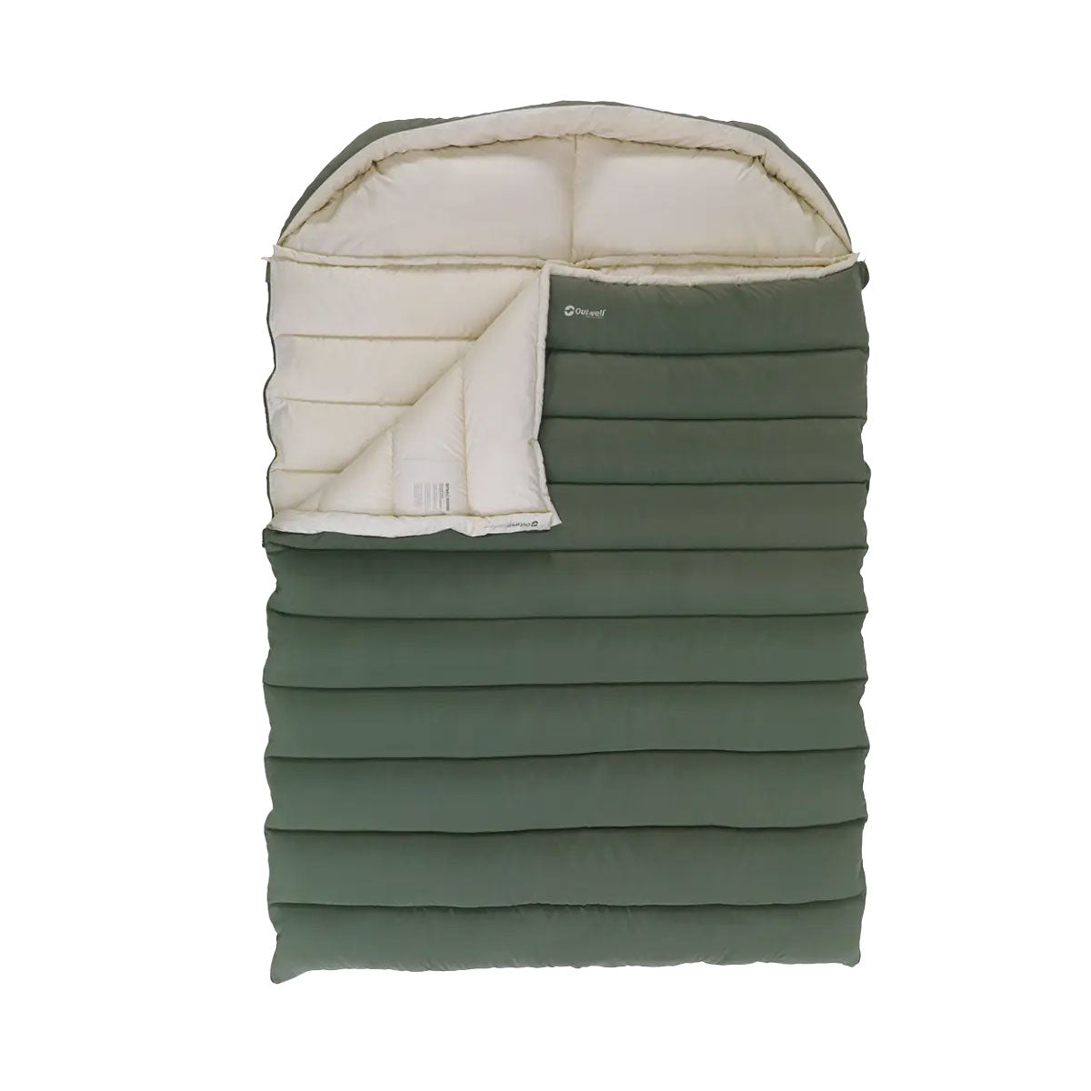 Outwell Constellation Lux Double Sleeping Bag - Green Sleeping Bags Outwell