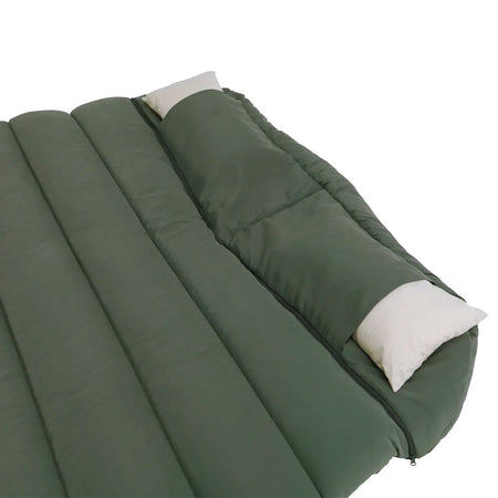 Outwell Constellation Lux Double Sleeping Bag - Green Sleeping Bags Outwell