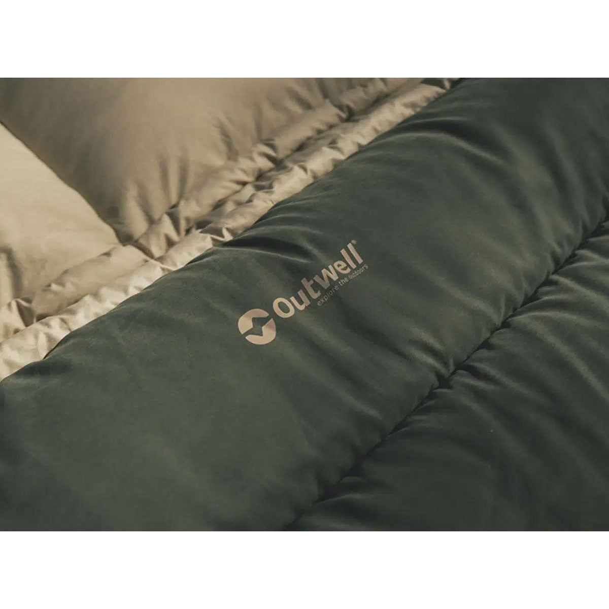 Outwell Constellation Lux Double Sleeping Bag - Green Sleeping Bags Outwell