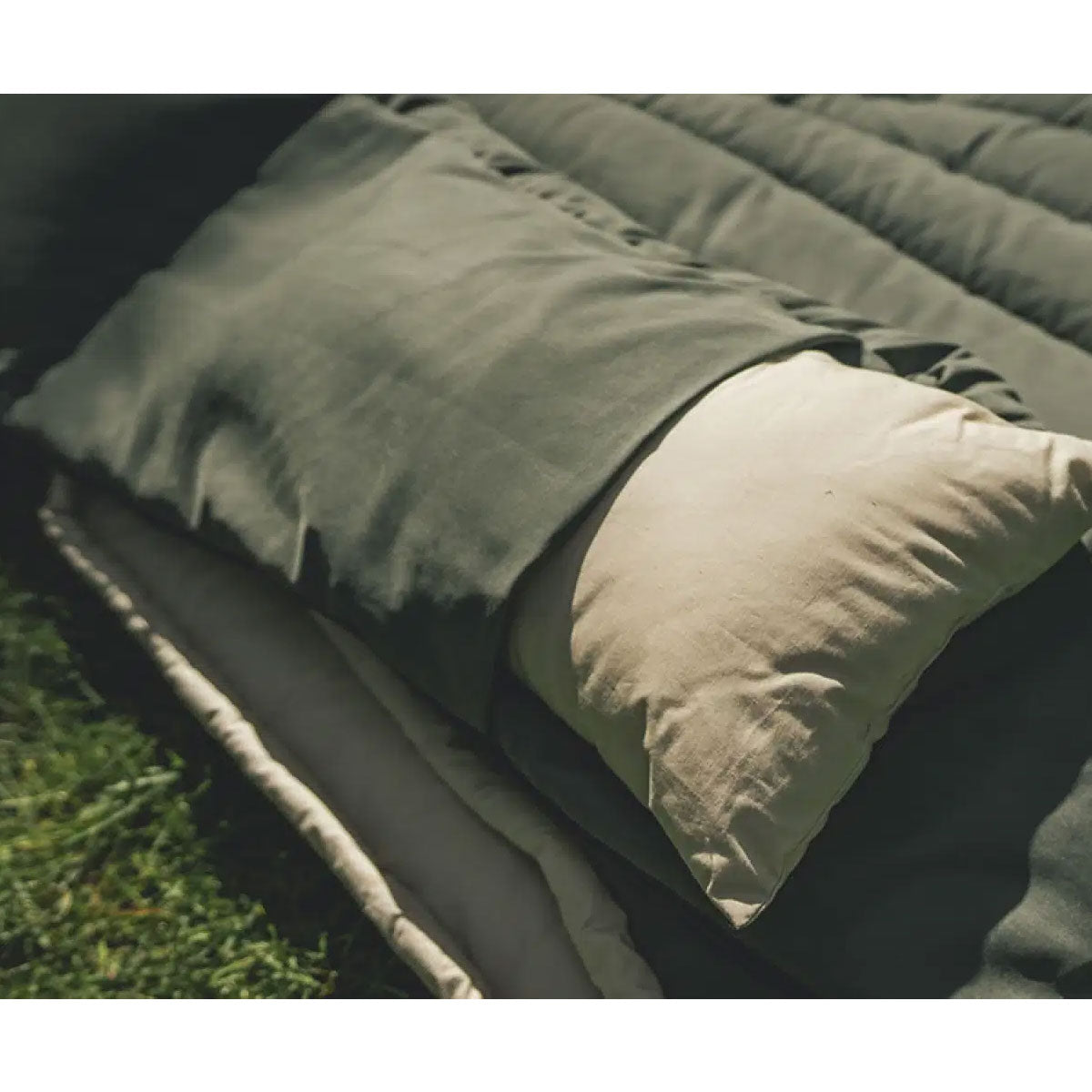 Outwell Constellation Lux Double Sleeping Bag - Green Sleeping Bags Outwell