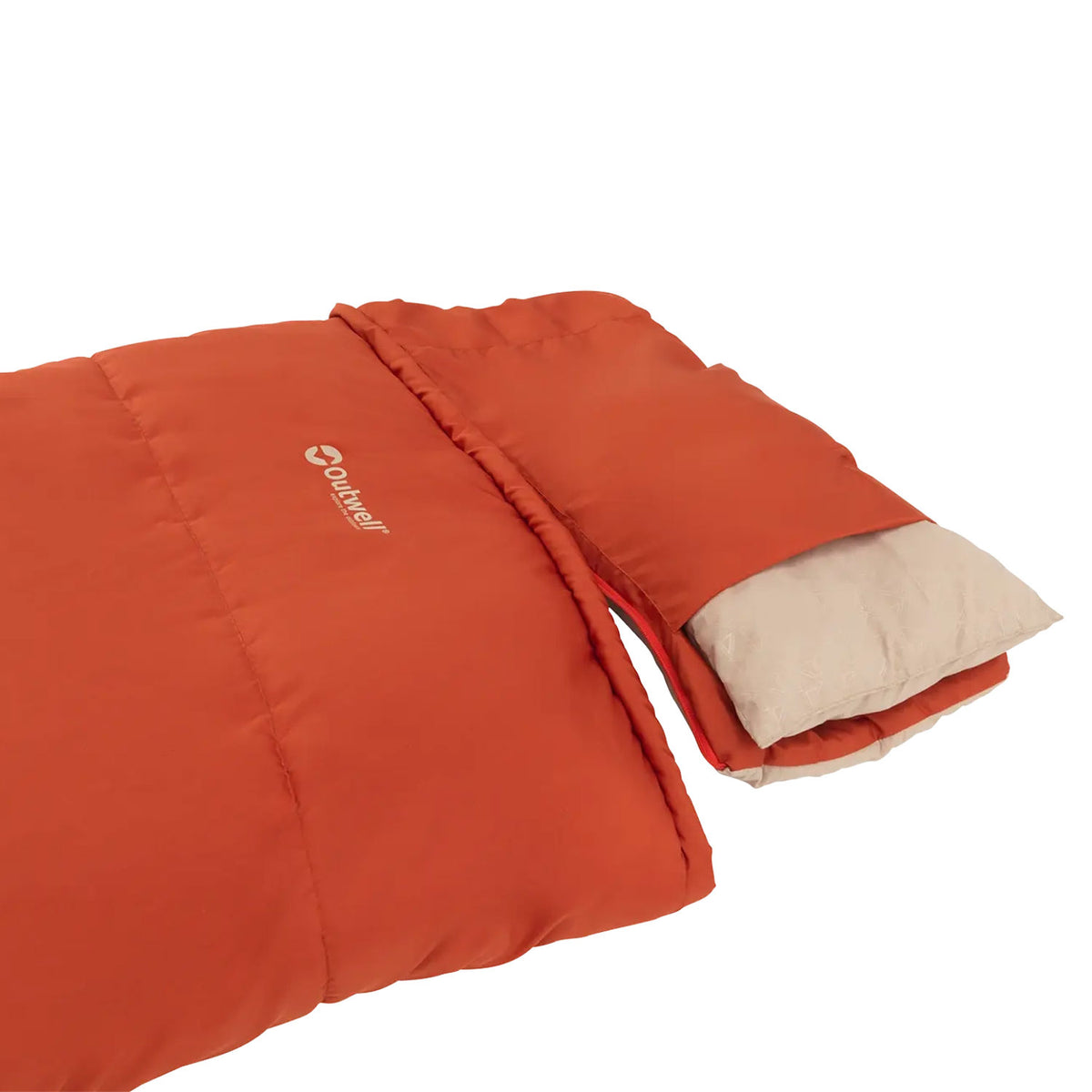 Outwell Contour Junior Sleeping Bag - Red Sleeping Bags Outwell