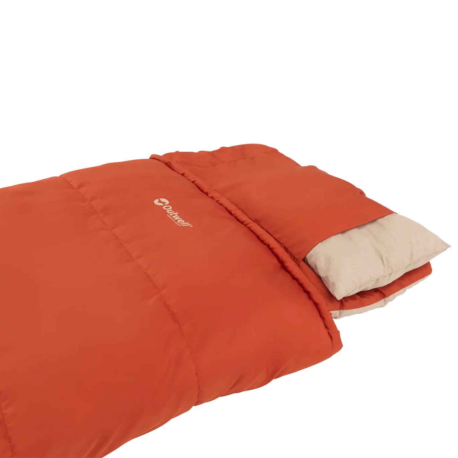 Outwell Contour Junior Sleeping Bag - Red Sleeping Bags Outwell