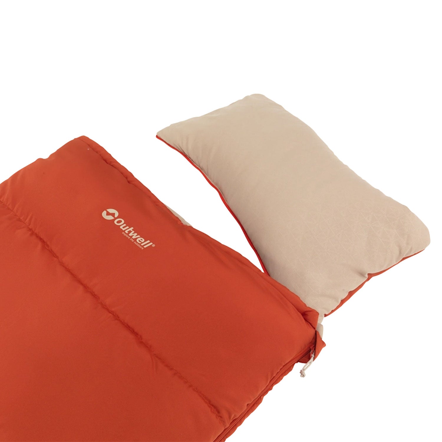 Outwell Contour Junior Sleeping Bag - Red Sleeping Bags Outwell