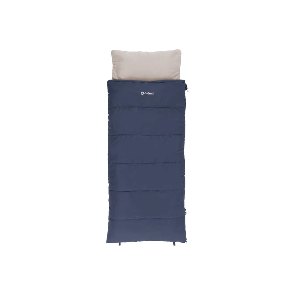 Outwell Contour Junior Sleeping Bag - Deep Blue Sleeping Bags Outwell