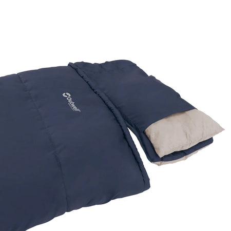 Outwell Contour Junior Sleeping Bag - Deep Blue Sleeping Bags Outwell