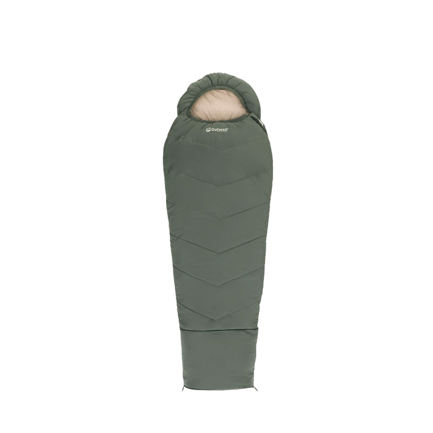 Outwell Convertible Junior Sleeping Bag - Dusty Green Sleeping Bags Outwell