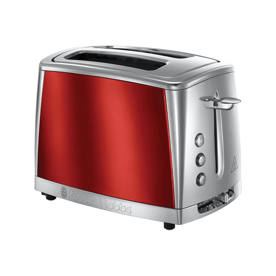 Russell Hobbs Luna 2 Slice Toaster in Red