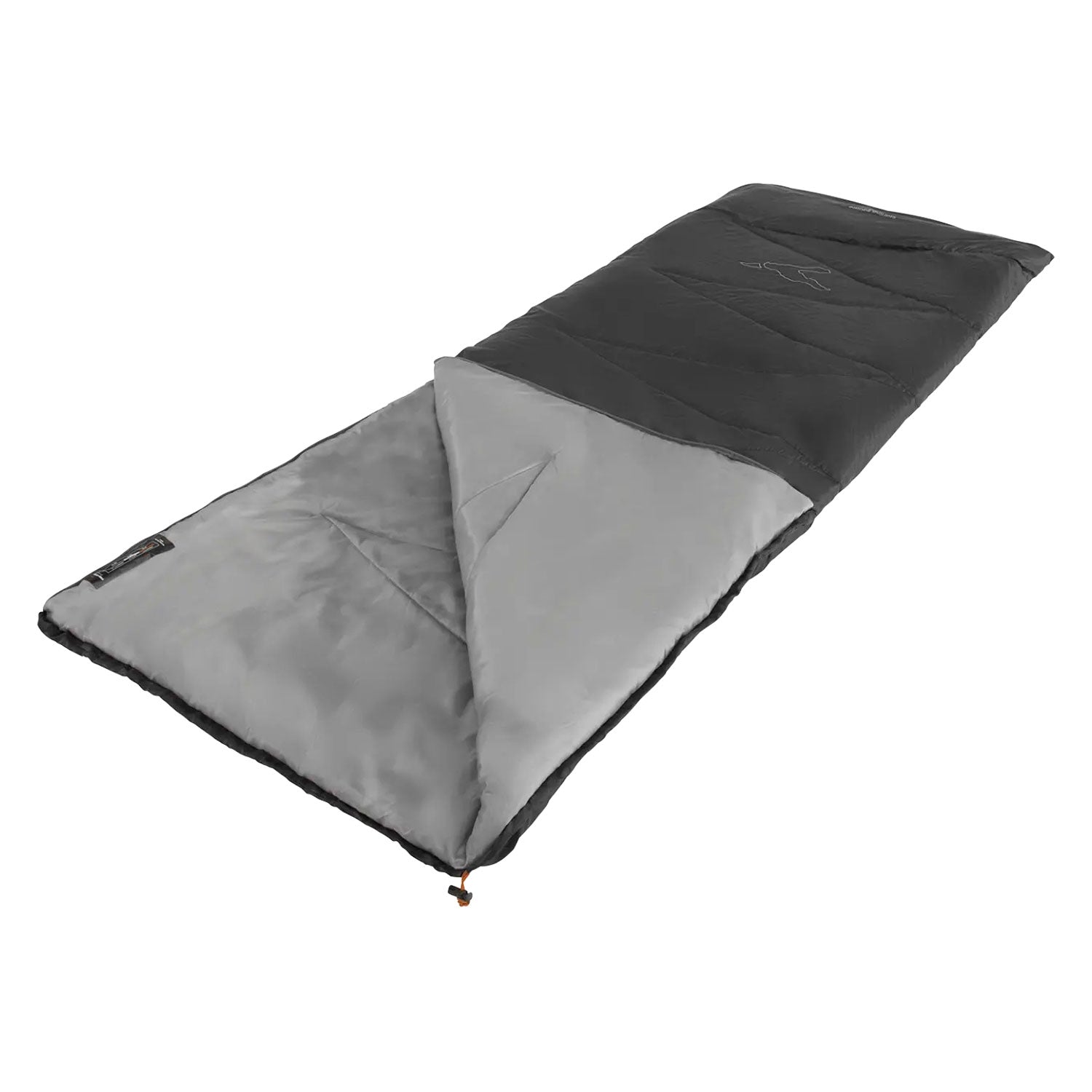 Easy Camp Starling Square Sleeping Bag Black 10°C Sleeping Bags Easy Camp