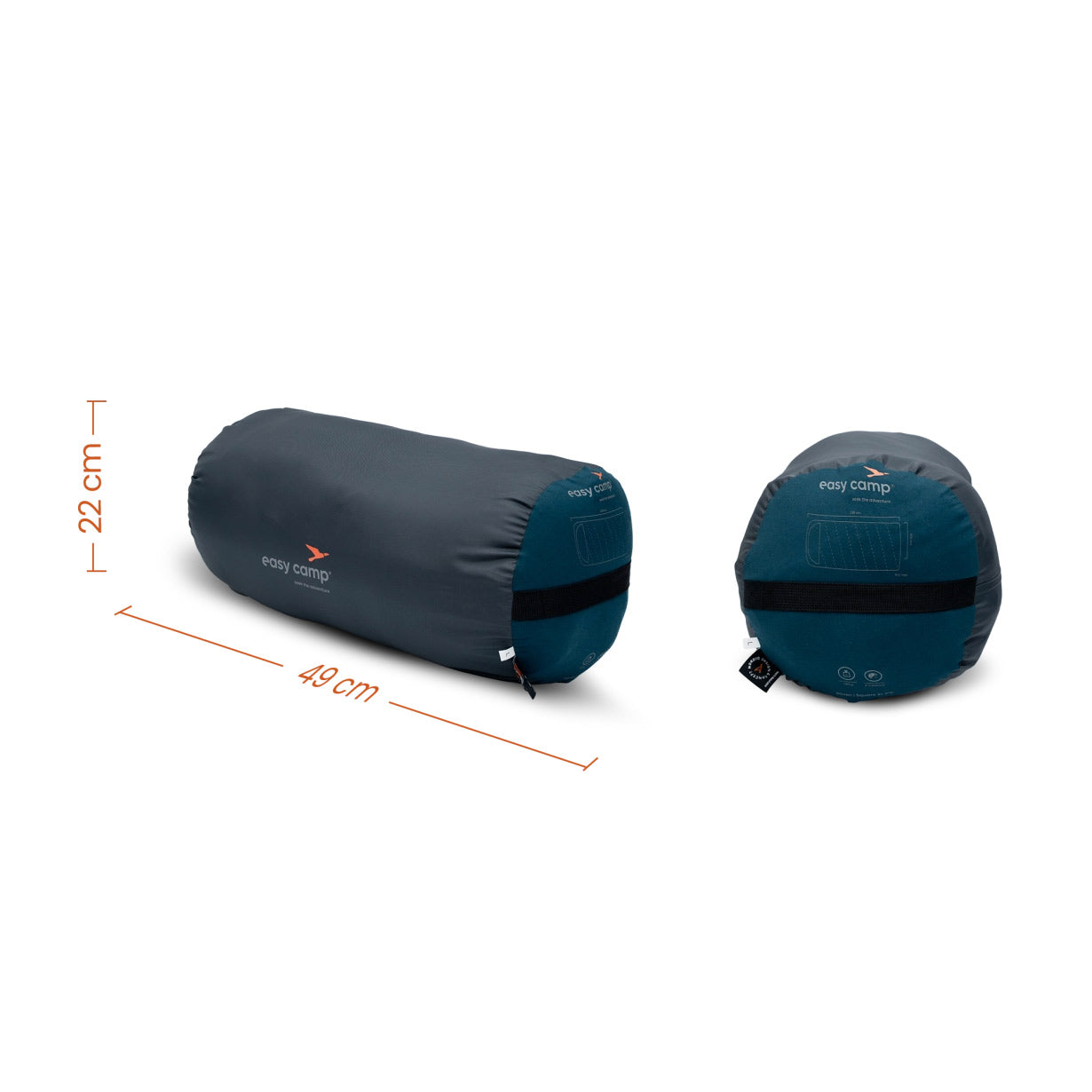 Easy Camp Raven I Square XL Sleeping Bag 5°C Sleeping Bags Easy Camp
