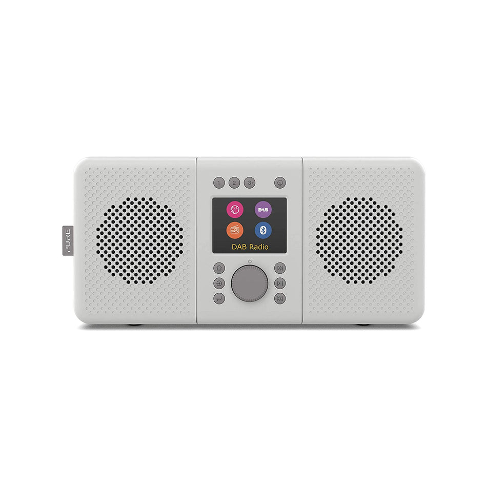Pure Elan Connect+ Stereo DAB/Internet Radio with Bluetooth in Stone Grey