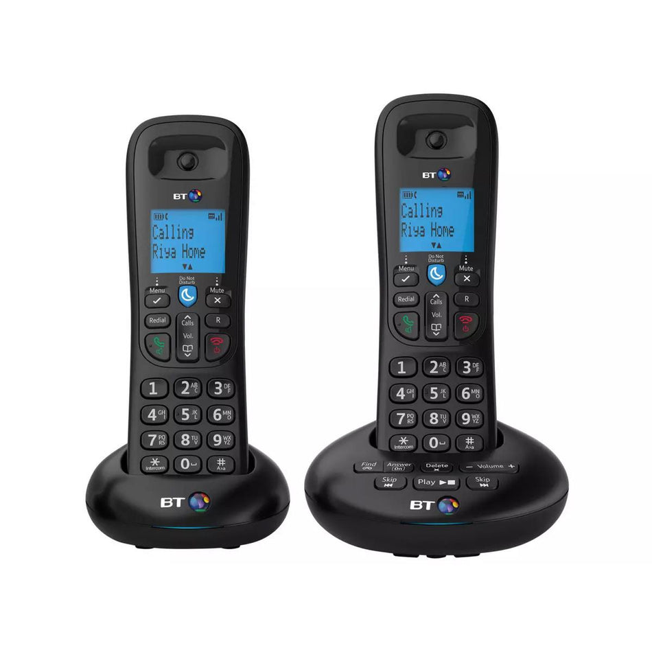 BT 3570 Landline Phone, Twin Handset