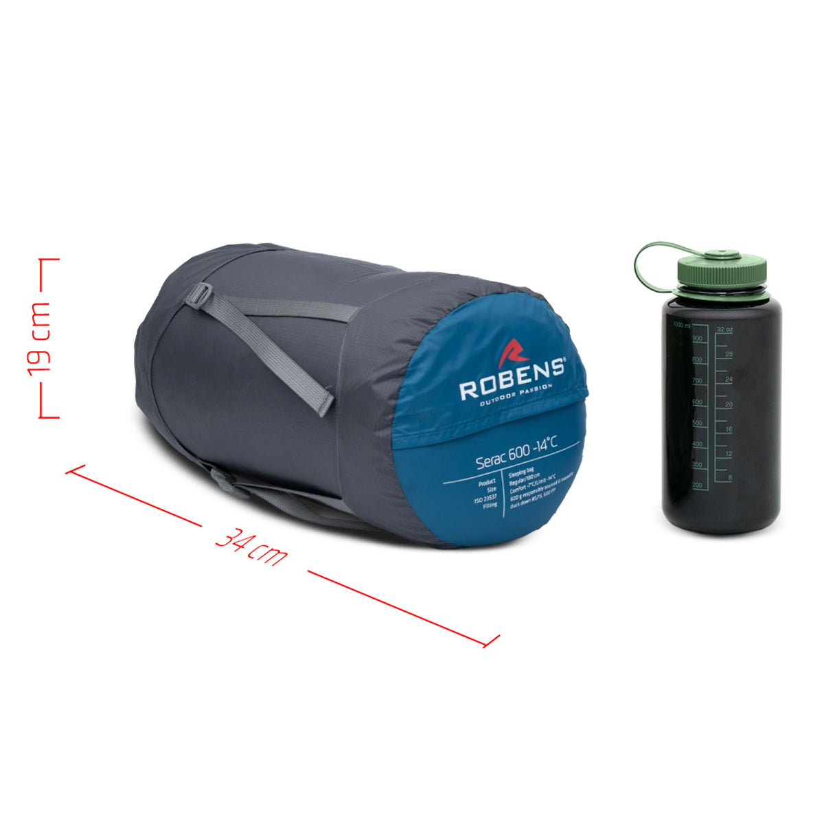 Robens Serac 600 -14°C Regular Sleeping Bag Sleeping Bags Robens
