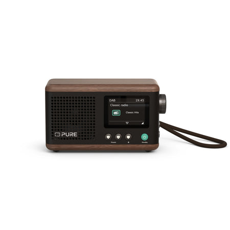 Pure Classic Mini, Coffee Black/Walnut Digital Radios Pure   