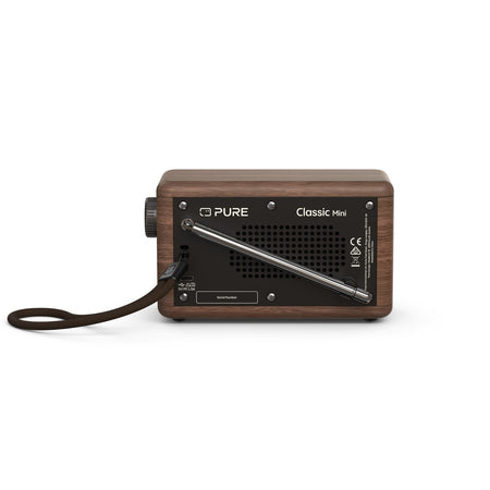 Pure Classic Mini, Coffee Black/Walnut Digital Radios Pure   