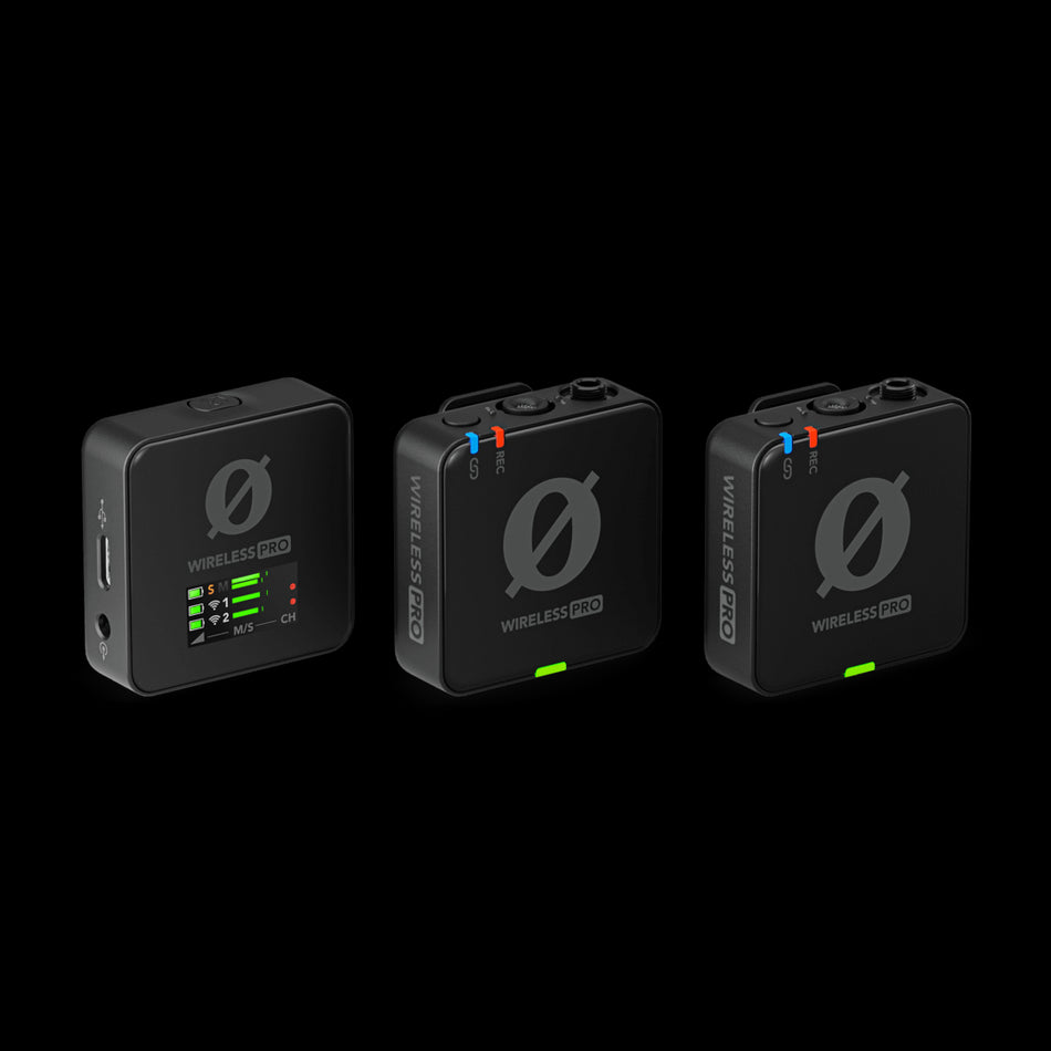 WIPRO RODE WIRELESS GO PRO Professional 2-Channel Digital Wireless Microphone System RODE