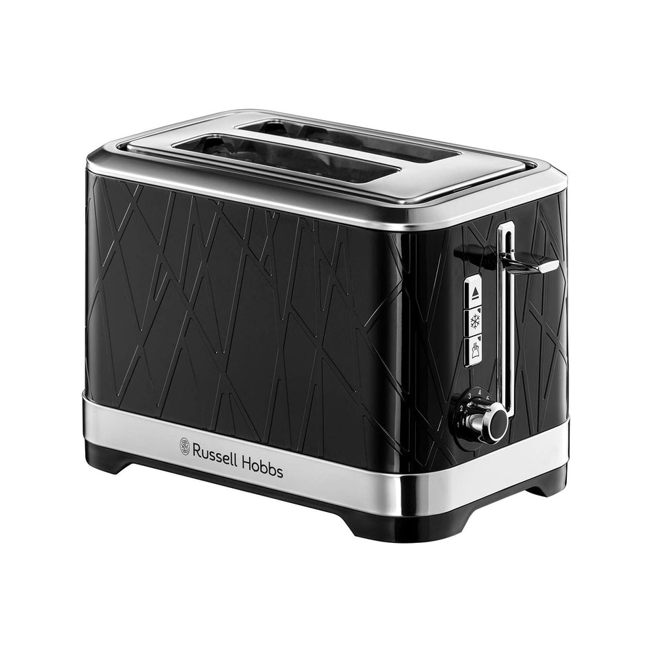 Russell Hobbs Structure 2 Slice Toaster in Black