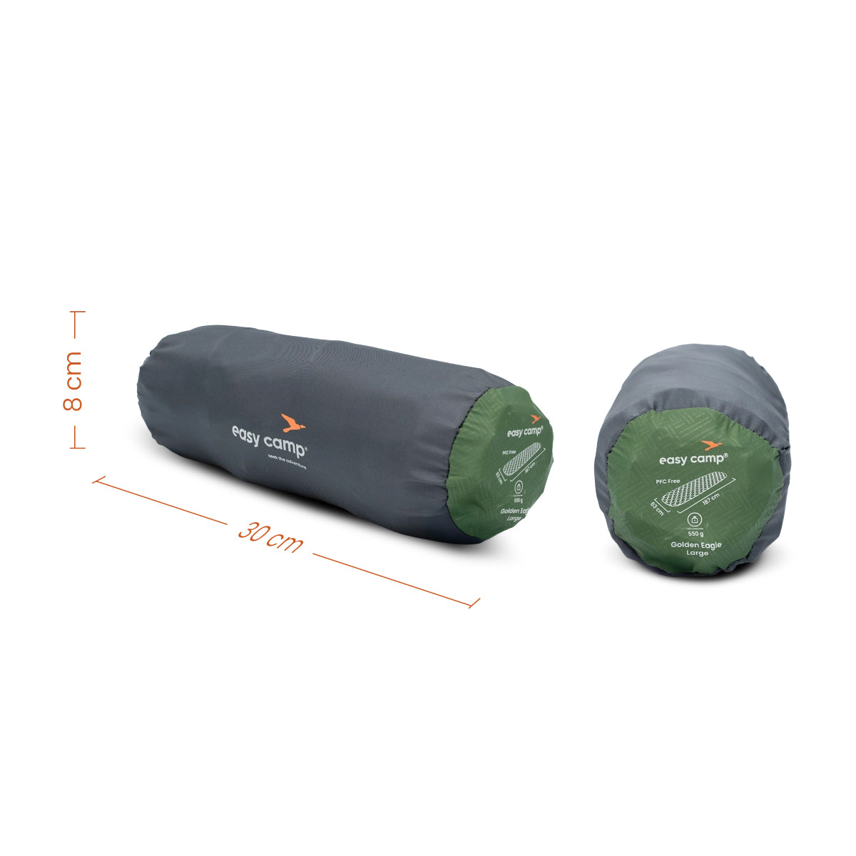 Easy Camp Golden Eagle Lightweight Sleeping Mat - Large Camping Accessories Easy Camp