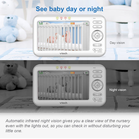 VTech VM5463 5" Digital Video Baby Monitor Baby Monitors VTech   