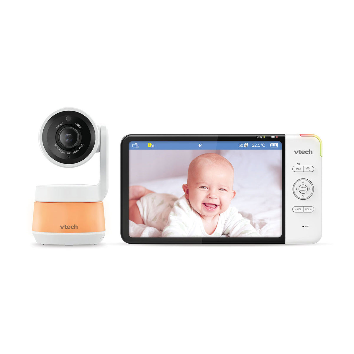 VTech RM7767HD 7" PTZ Smart Video Baby Monitor Baby Monitors VTech   