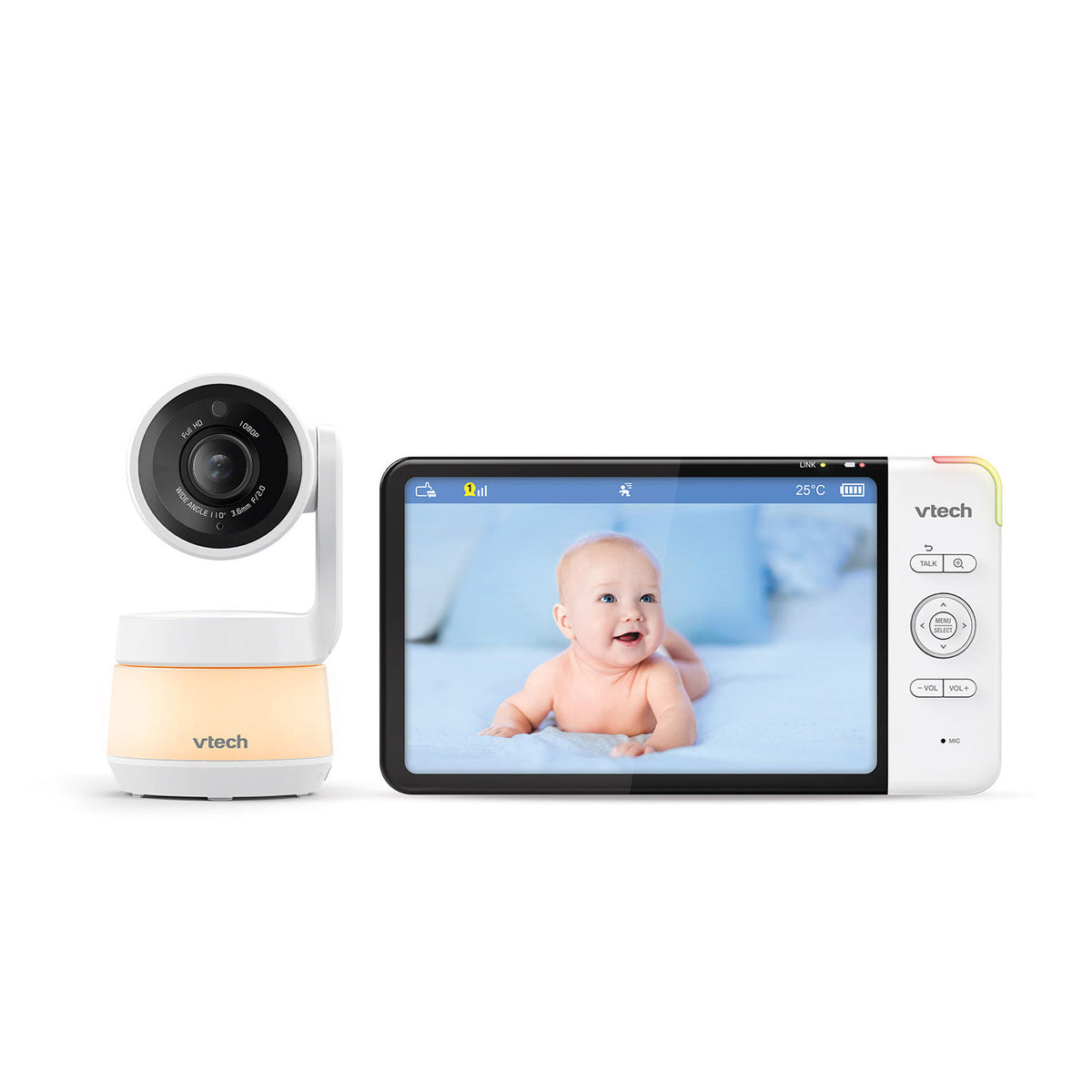 VTech RM7767HD 7" PTZ Smart Video Baby Monitor Baby Monitors VTech   