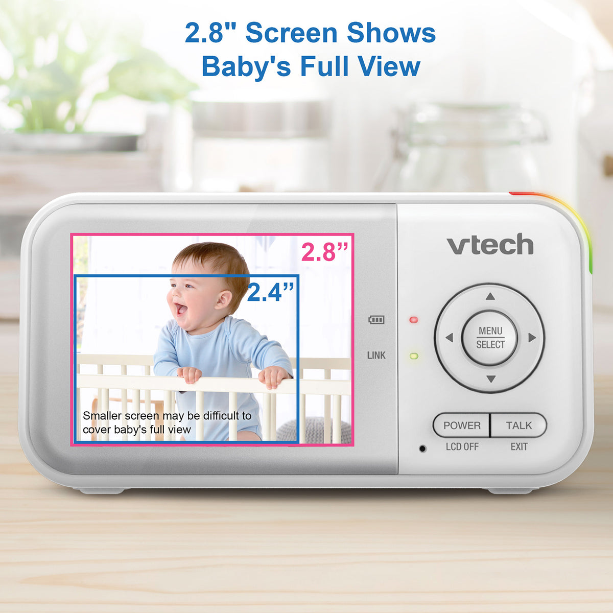 VTech VM3263 2.8" PTZ  Digital Video Baby Monitor Baby Monitors VTech   