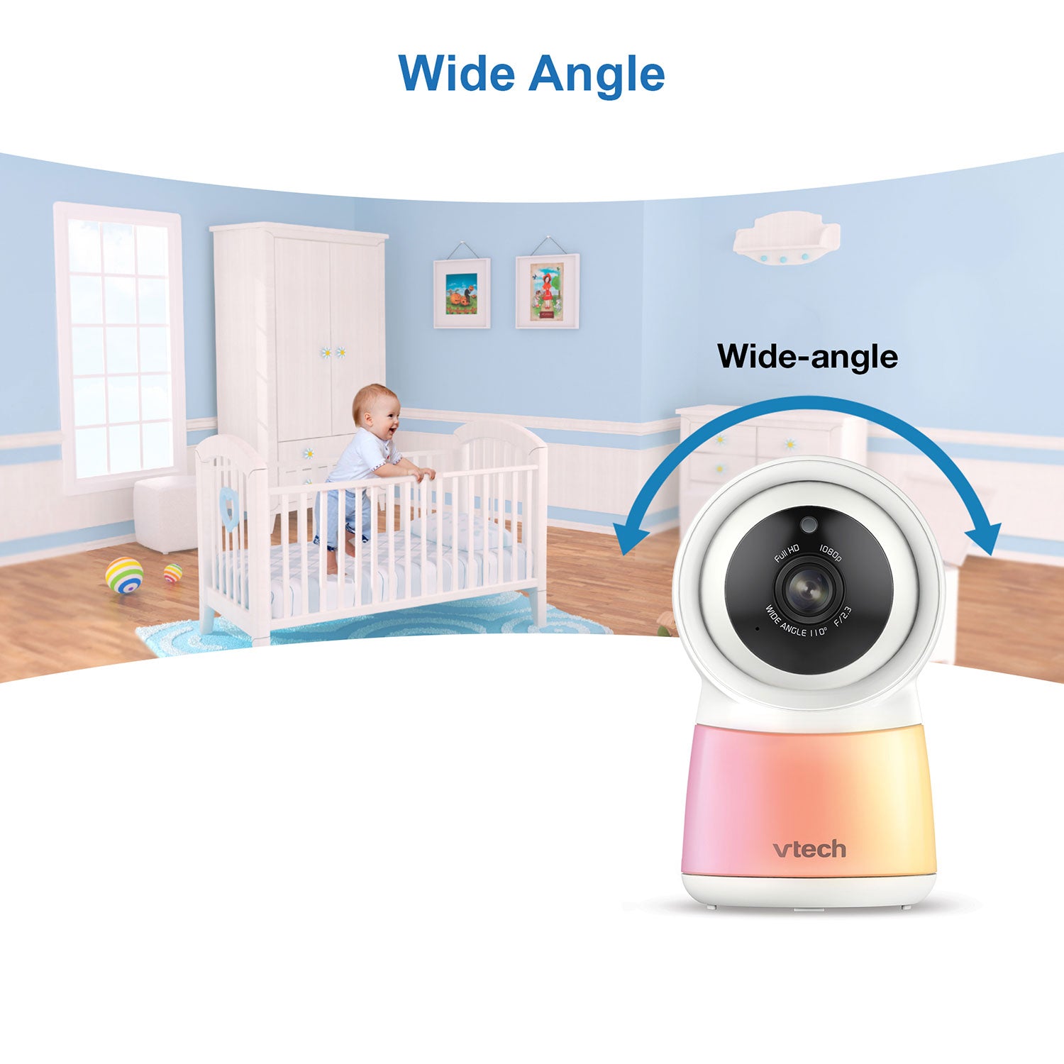 VTech RM5755HD 5" Smart Video Baby Monitor Baby Monitors VTech   