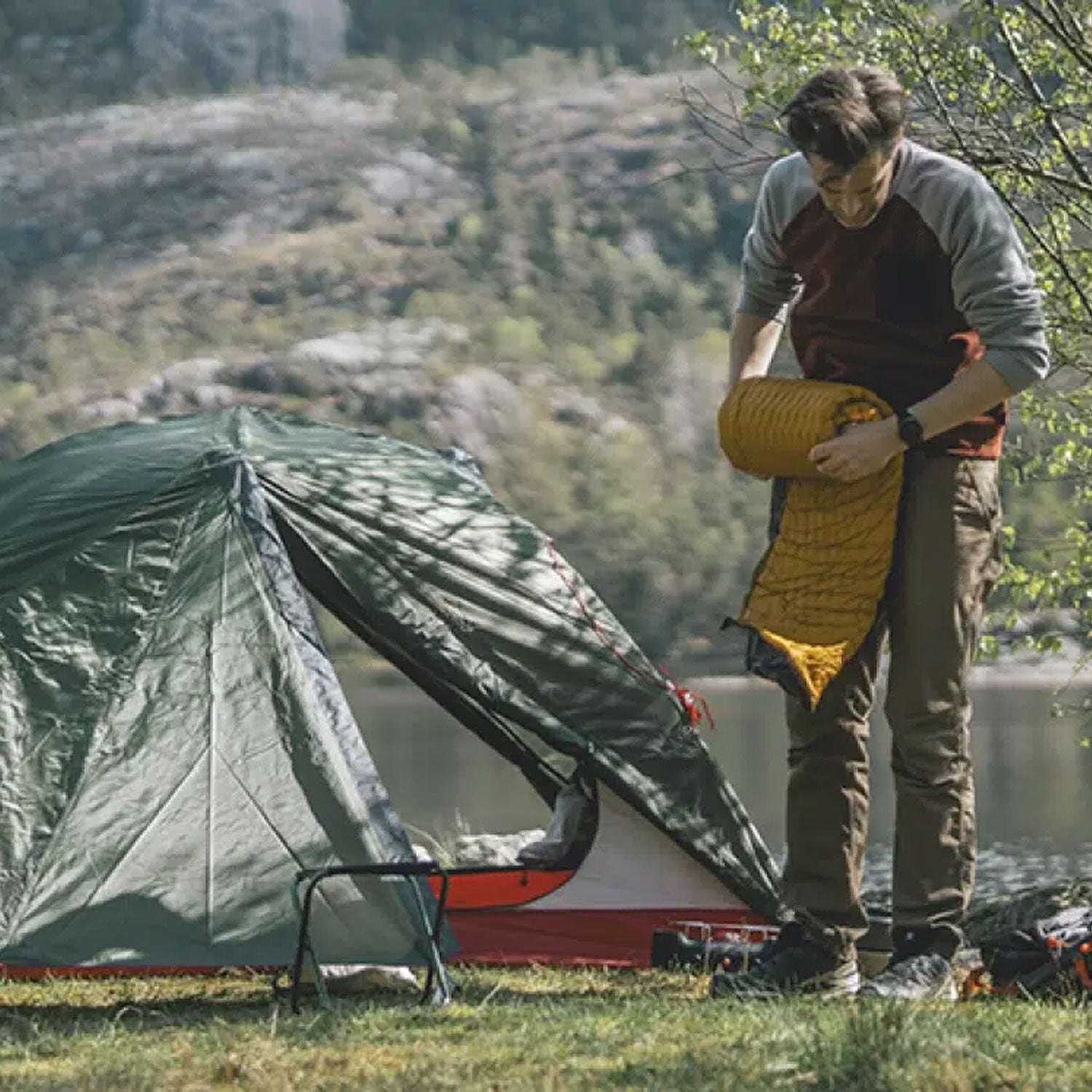 Robens Air Impact 50 L Self-Inflating Sleeping Mat - Long Camping Accessories Robens