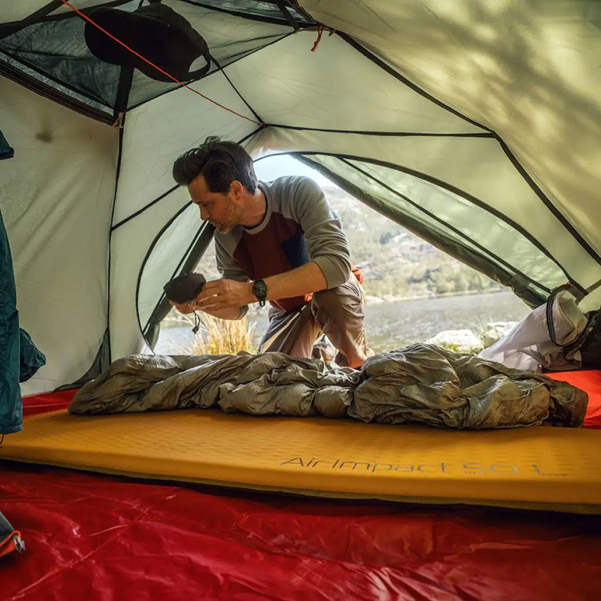 Robens Air Impact 50 L Self-Inflating Sleeping Mat - Long Camping Accessories Robens