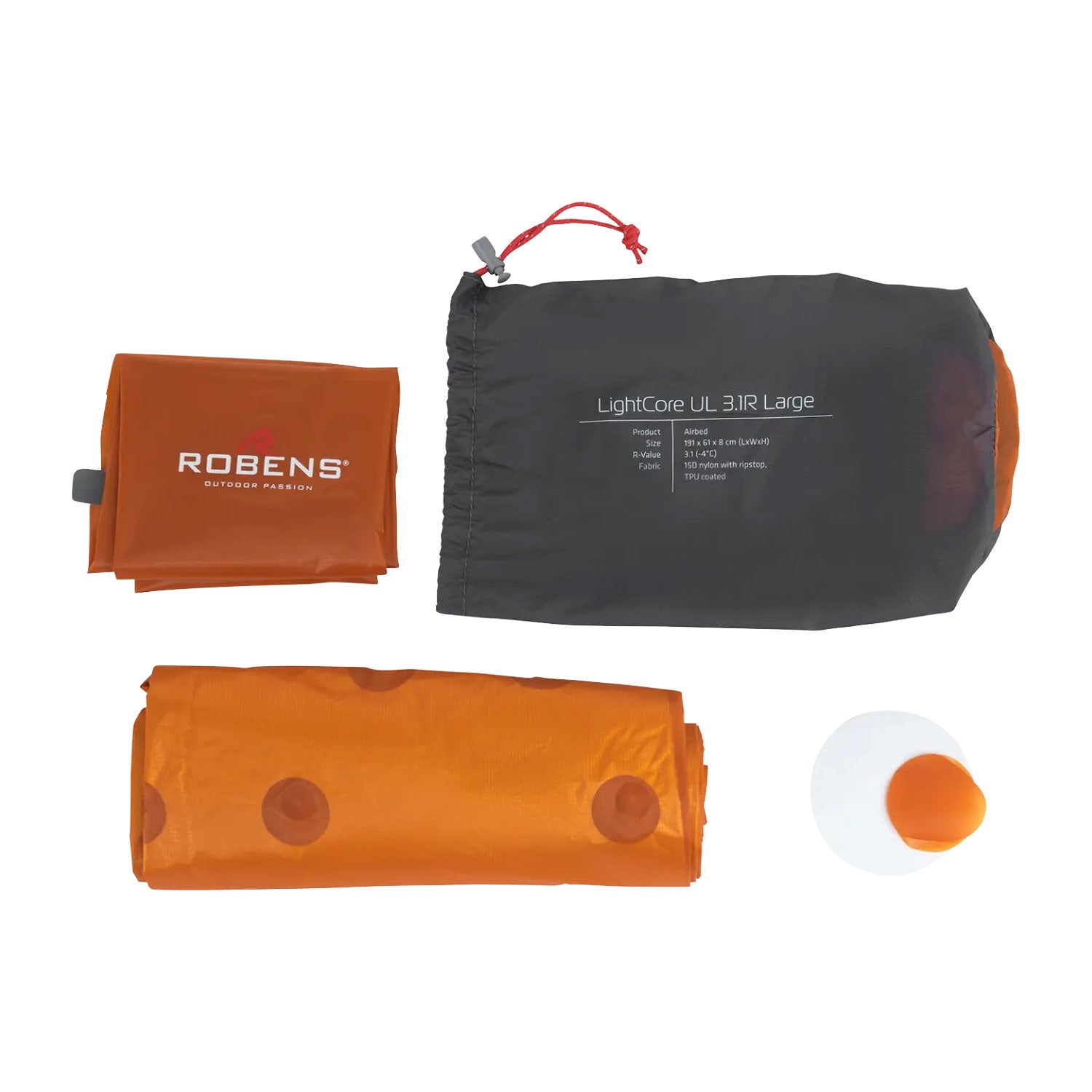 Robens LightCore UL 3.1R Large Sleeping Mat Camping Accessories Robens