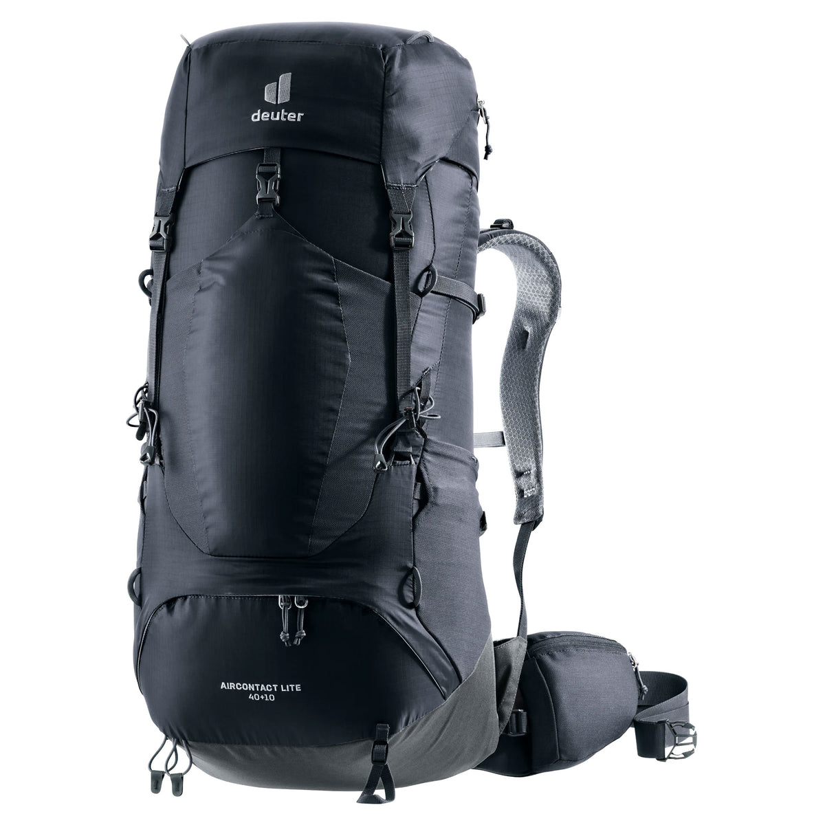 deuter Aircontact Lite 40 + 10 Backpack | Black Graphite Rucksacks & Backpacks deuter