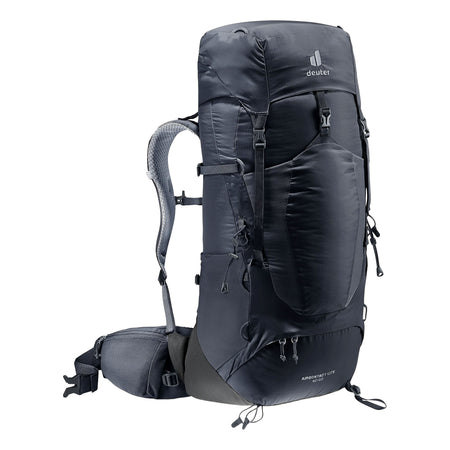 deuter Aircontact Lite 40 + 10 Backpack | Black Graphite Rucksacks & Backpacks deuter