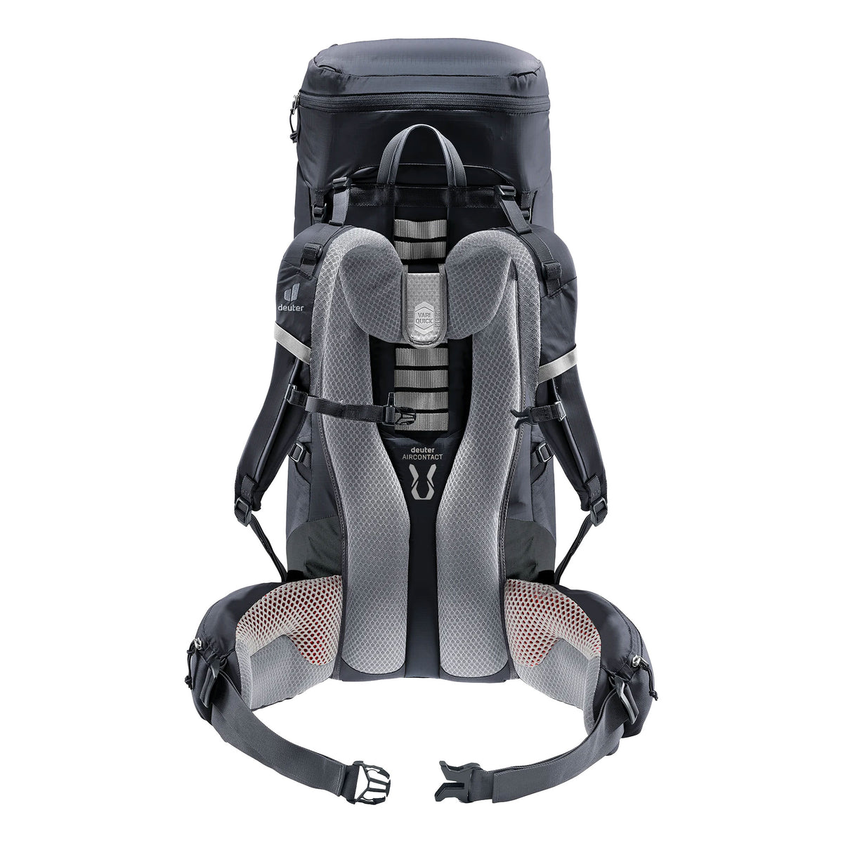 deuter Aircontact Lite 40 + 10 Backpack | Black Graphite Rucksacks & Backpacks deuter