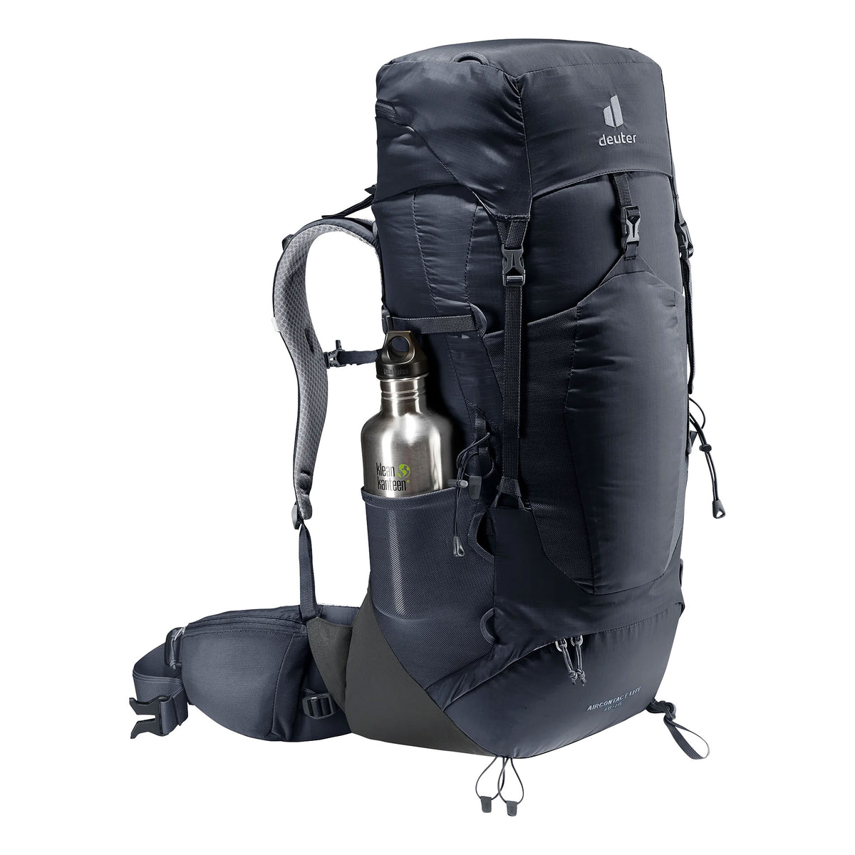 deuter Aircontact Lite 40 + 10 Backpack | Black Graphite Rucksacks & Backpacks deuter