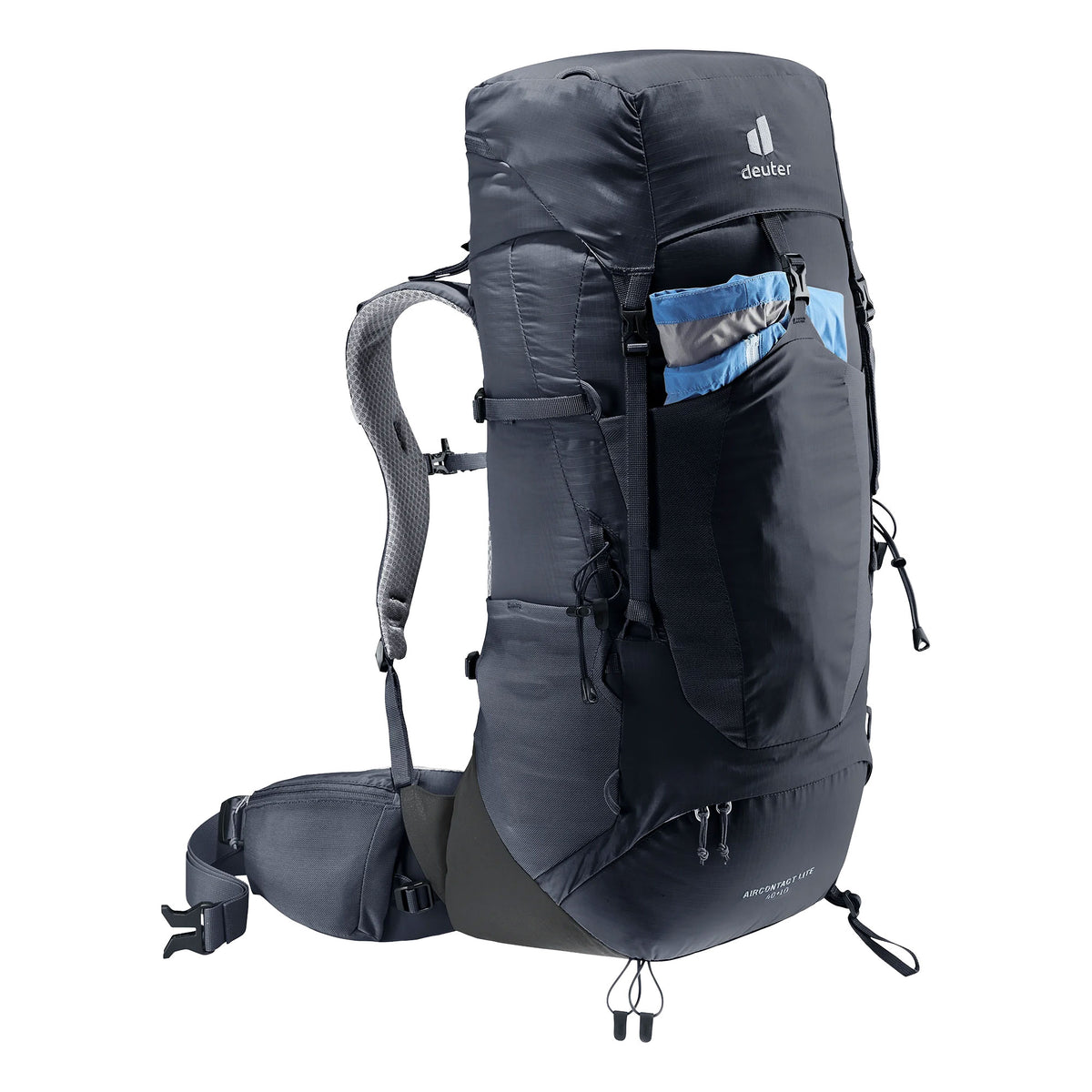deuter Aircontact Lite 40 + 10 Backpack | Black Graphite Rucksacks & Backpacks deuter