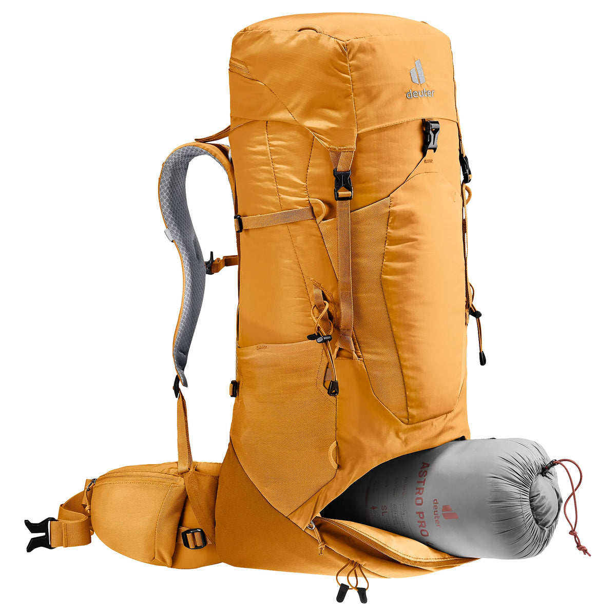 deuter Aircontact Lite 40 + 10 Backpack | Amber Maple Rucksacks & Backpacks deuter