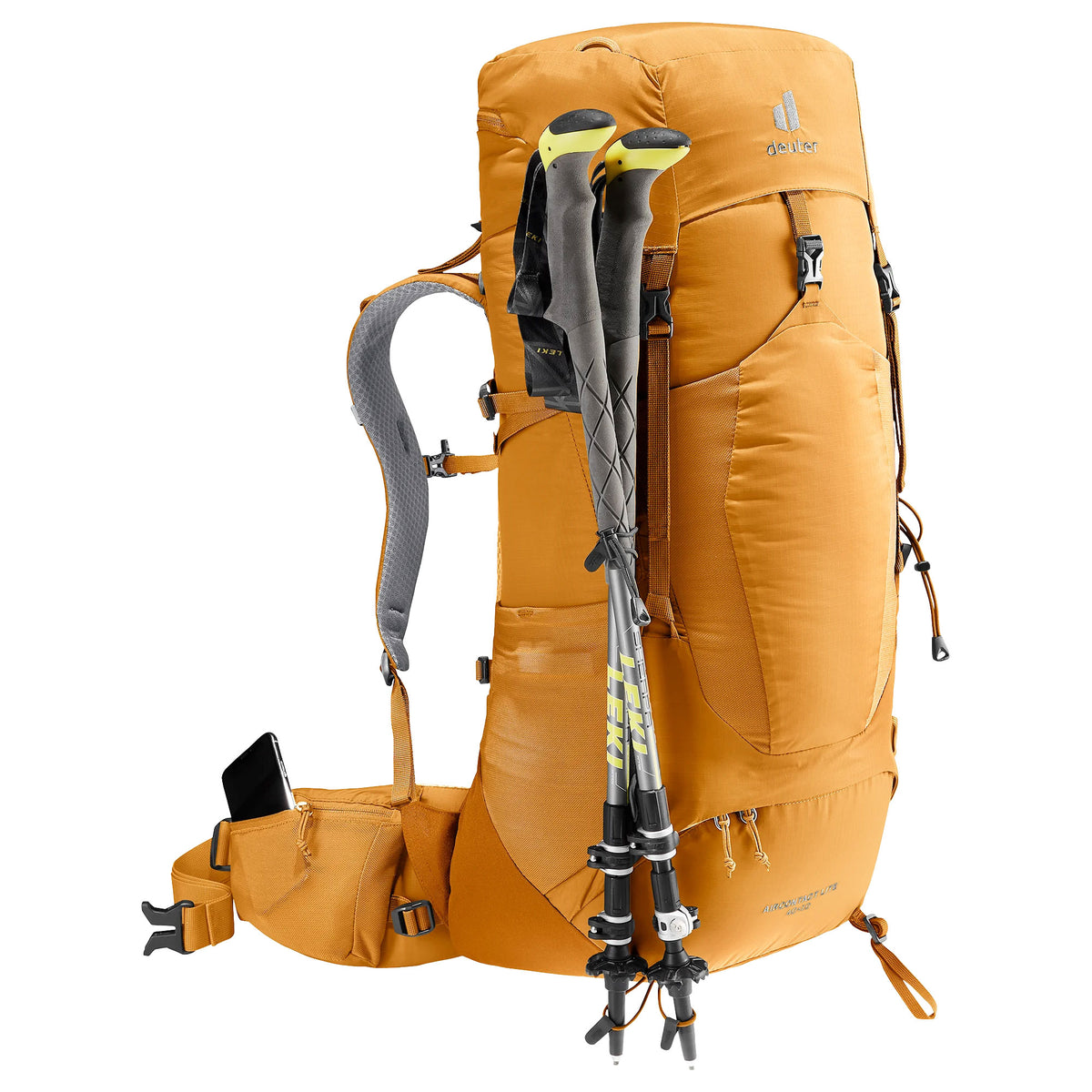 deuter Aircontact Lite 40 + 10 Backpack | Amber Maple Rucksacks & Backpacks deuter