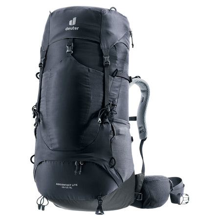 deuter Aircontact Lite 45 + 10 SL Backpack | Black Graphite Rucksacks & Backpacks deuter