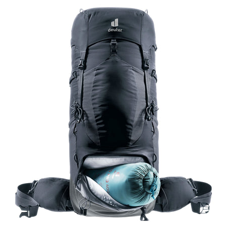 deuter Aircontact Lite 45 + 10 SL Backpack | Black Graphite Rucksacks & Backpacks deuter