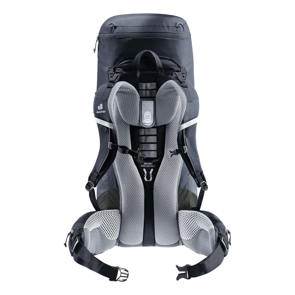 deuter Aircontact Lite 50 + 10 Backpack | Black Graphite Rucksacks & Backpacks deuter