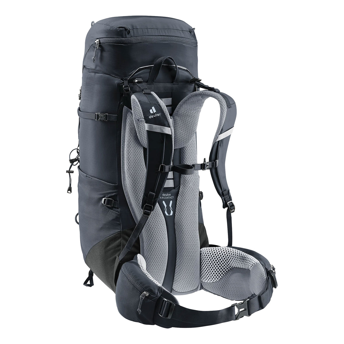 deuter Aircontact Lite 50 + 10 Backpack | Black Graphite Rucksacks & Backpacks deuter