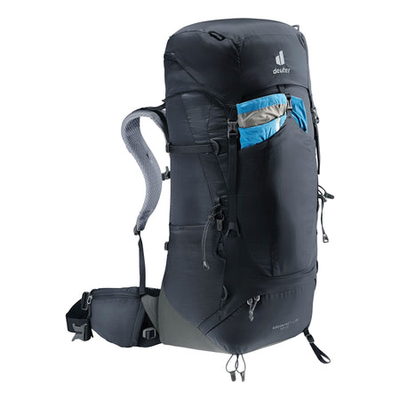deuter Aircontact Lite 50 + 10 Backpack | Black Graphite Rucksacks & Backpacks deuter