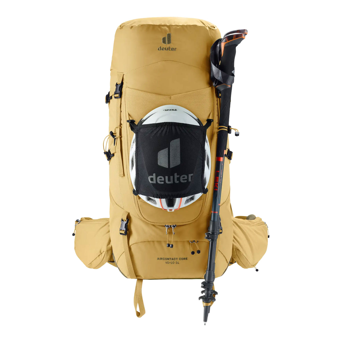 deuter Aircontact Core 45+10 SL Backpack | Savanna Nori Rucksacks & Backpacks deuter