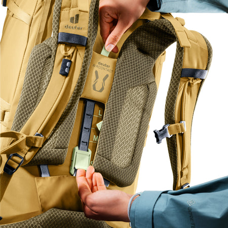 deuter Aircontact Core 45+10 SL Backpack | Savanna Nori Rucksacks & Backpacks deuter